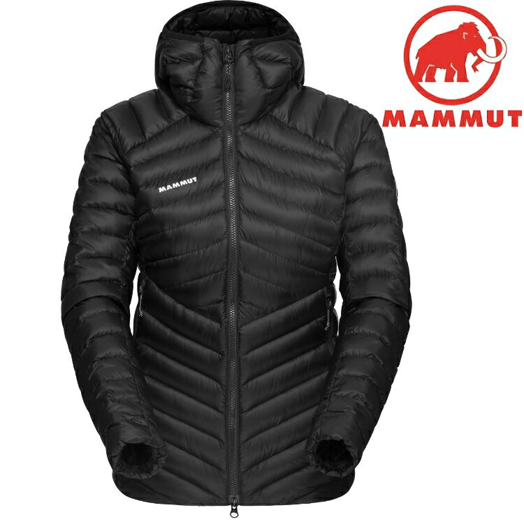 Mammut 長毛象 Broad Peak IN 女款 連帽羽絨外套/羽絨衣 1013-02971 0001 黑