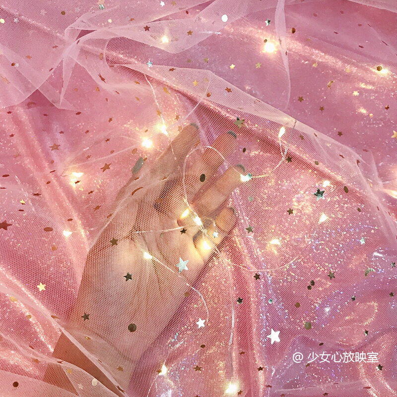 少女心放映室 ins螢火蟲燈串 滿天星銅線led小燈 房間裝飾 送電池