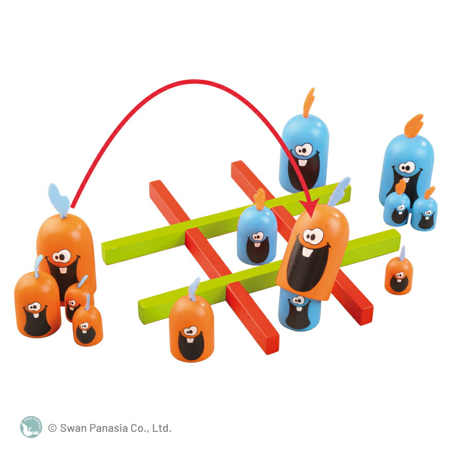 奇雞連連 Gobblet Gobblers 繁體中文版 高雄龐奇桌遊 正版桌遊專賣 新天鵝堡 2