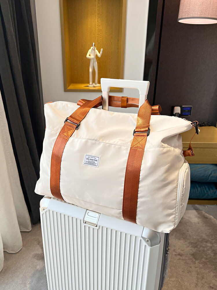 新越途大容量旅行包女短途男旅行袋手提袋待產包收納袋輕便行李袋