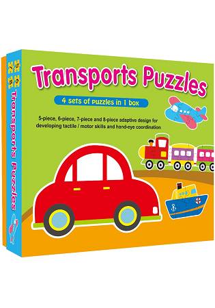 交通工具大拼圖(新版)(Transports Puzzles) | 拾書所