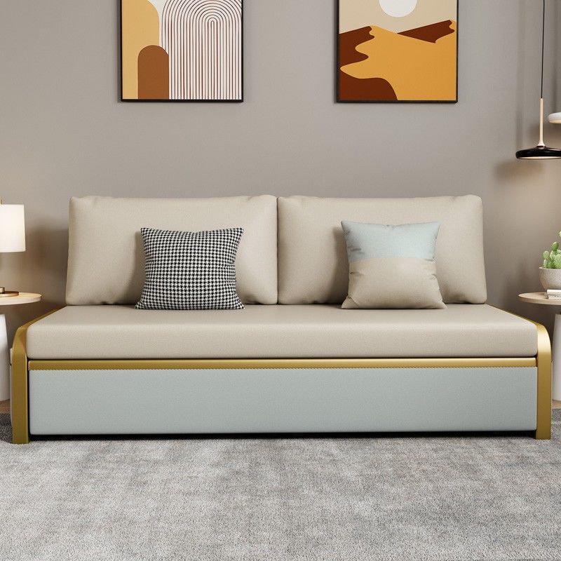 折疊沙發床客廳小戶型現代簡約多功能儲物家用臥室三人科技布沙發