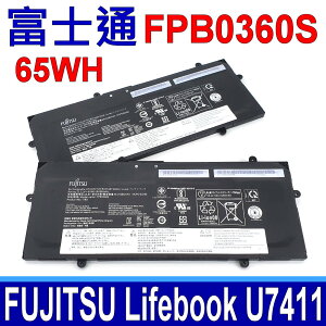Fujitsu 富士通 FPB0360S 原廠電池 Fujitsu Lifebook U7411 FPCBP592 FMVNBP253 CP801785