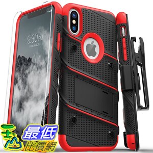 8玉山最低比價網 美國代購zizo Bolt系列iphone X保護套軍用級跌落測試螢幕保護貼皮套 玉山最低比價網 Rakuten樂天市場