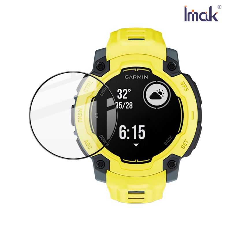 手錶保護貼 Imak 艾美克 GARMIN Instinct E (45mm) 手錶保護膜 保護貼 手錶保護貼【愛瘋潮】
