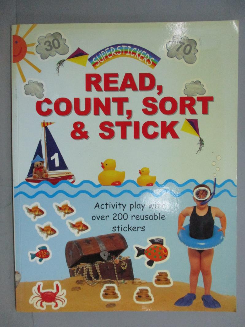 【書寶二手書T1／少年童書_ZCL】Read,Count, Sort&Stick