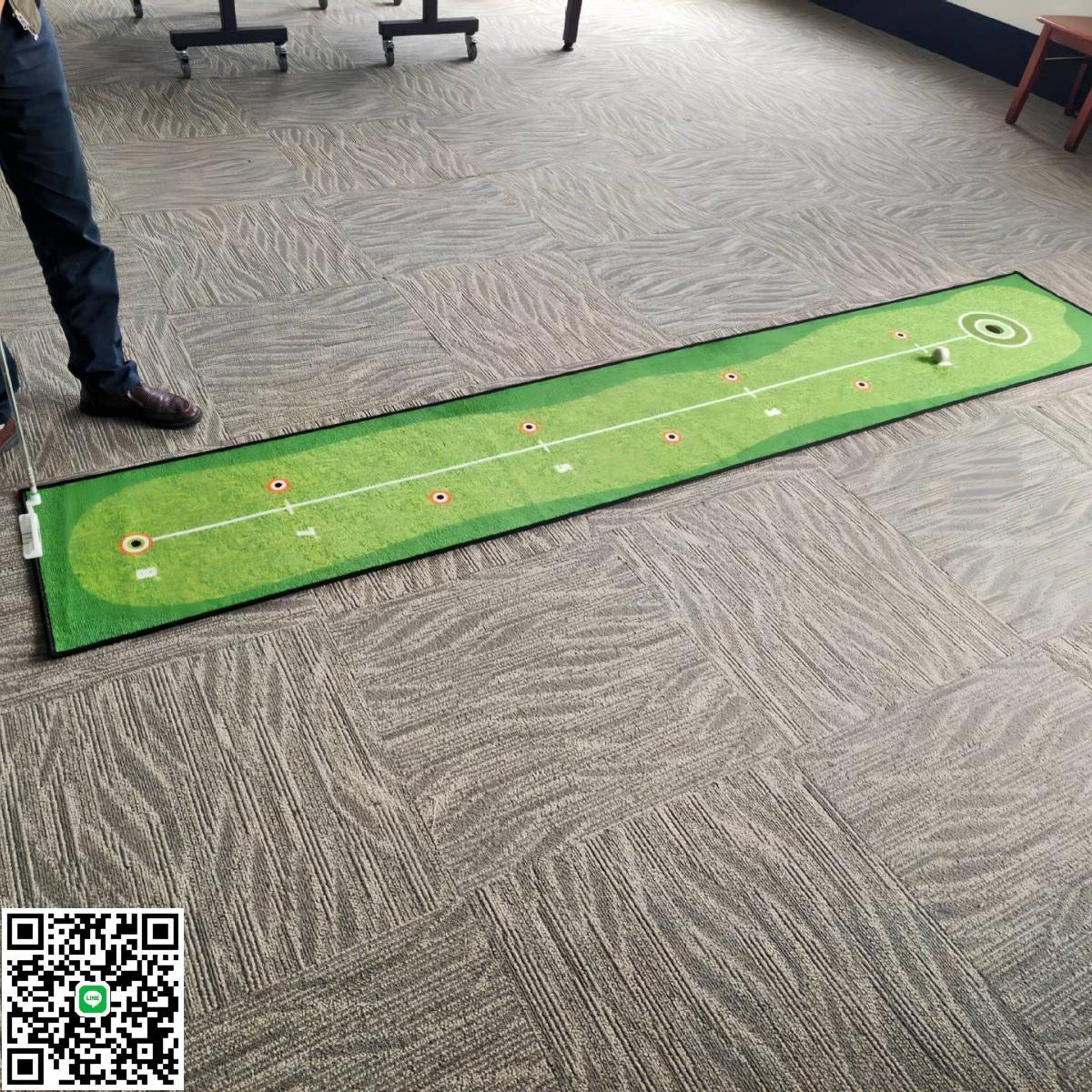 科洋高爾夫打擊家庭辦公推桿果嶺練習毯成人兒童球golfmat