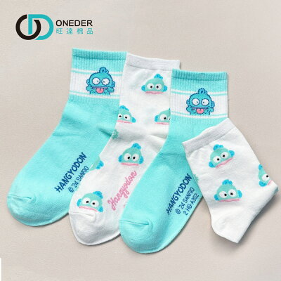 Sanrio 三麗鷗 人魚漢頓中統襪 女長襪 長襪 韓系長襪 人魚漢頓長襪【旺達棉品】HG-A301