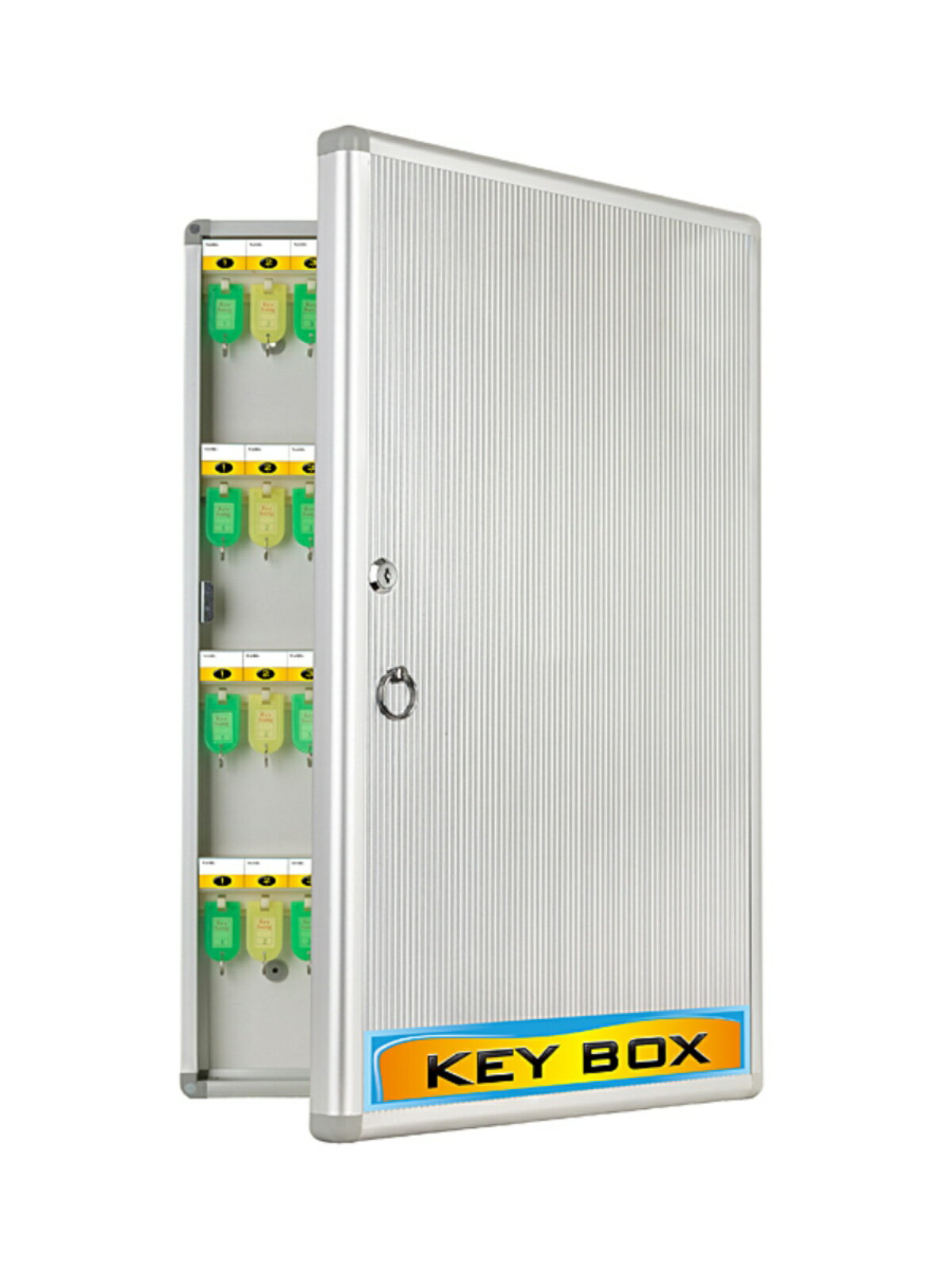 鑰匙箱 鑰匙盒 鑰匙保管箱 鑰匙箱120位鋁合金鑰匙櫃壁掛式管理箱鎖匙箱305位72位48位212位『FY03088』