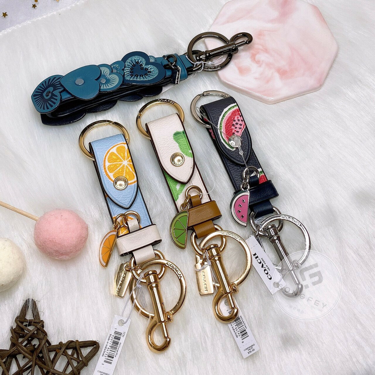 美國代購  台灣現貨 Coach 鑰匙圈 吊飾【送禮精選★APP下單點數4倍送】