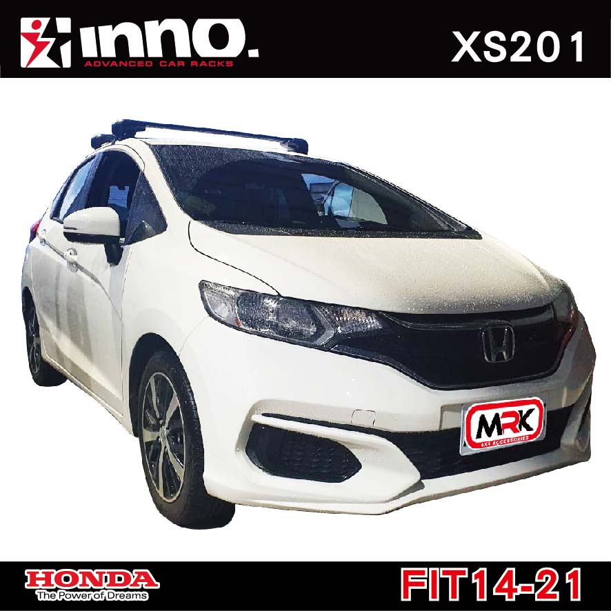 【MRK】INNO 車頂架 HONDA FIT 專用車頂架 包覆 XS201 車頂架系列 橫桿 行李架 XB100
