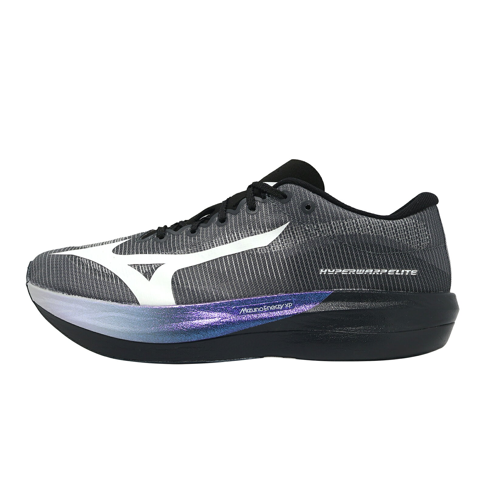 Mizuno 美津濃 競速跑鞋 Hyperwarp Elite 男鞋 黑 輕量 碳板 緩震 慢跑鞋 J1GC2688-99