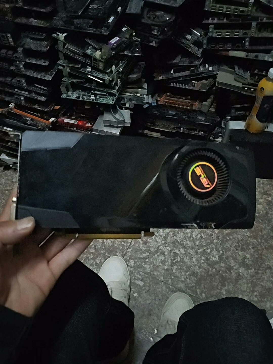 華碩GTX680 2G顯示卡 HDMI DVI DP介面 雙6P供電 功能正常 無拆無修 老平臺升級首選 二手拆機良品