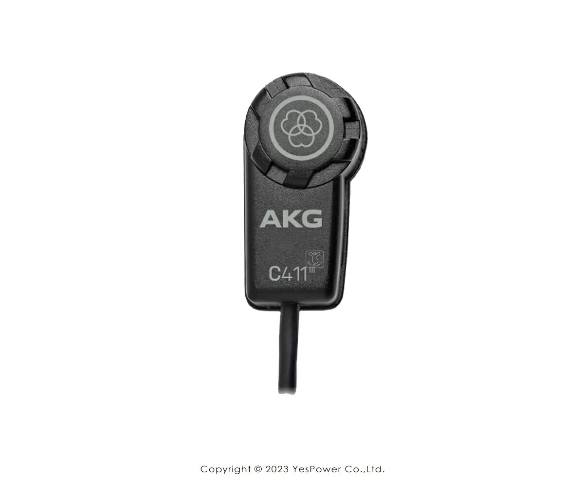 AKG C411 PP 貼附式麥克風/歐洲製 貼片式麥克風/標準XLR/微型電容式麥克風