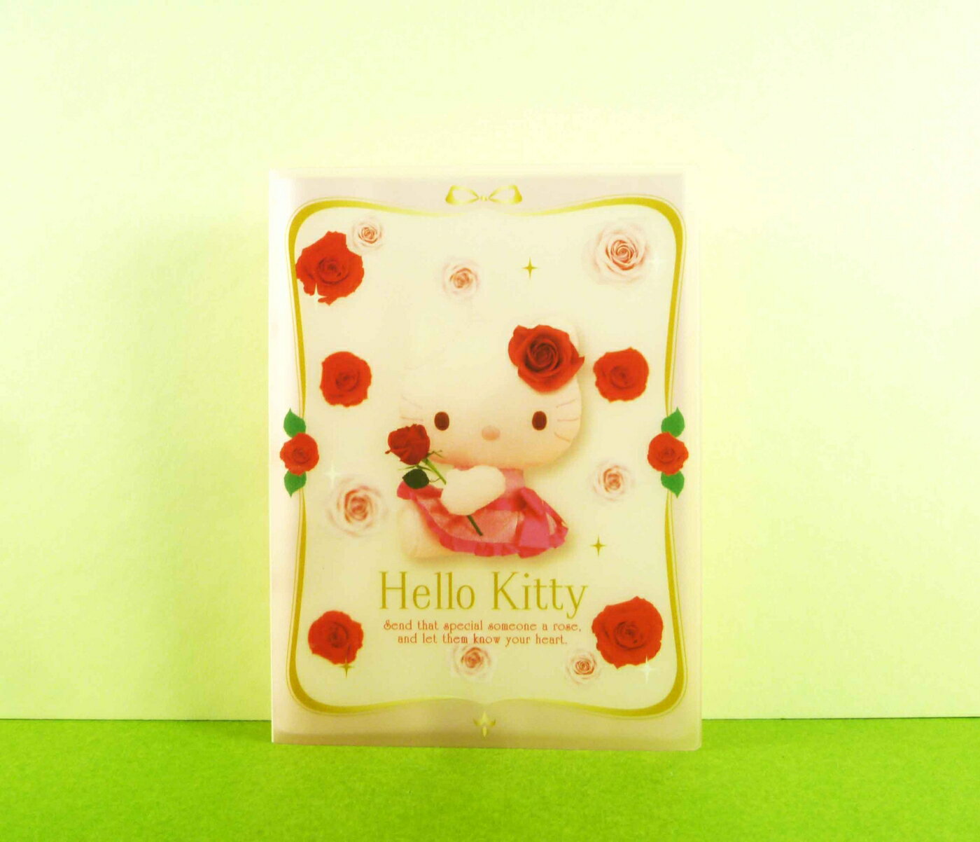 【震撼精品百貨】Hello Kitty 凱蒂貓 3*5相本 玫瑰【共1款】 震撼日式精品百貨