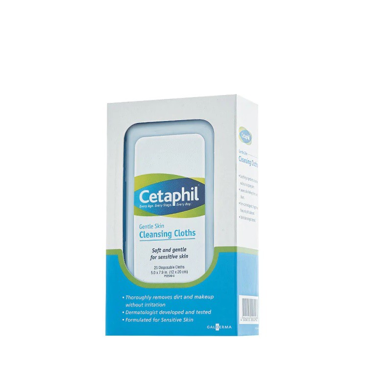 Cetaphil 舒特膚溫和多效潔膚棉 25片