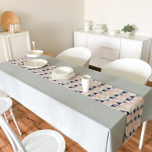 時尚可愛空間餐桌布 茶几布 隔熱墊 鍋墊 杯墊 餐桌巾桌旗 619 (30*160cm)