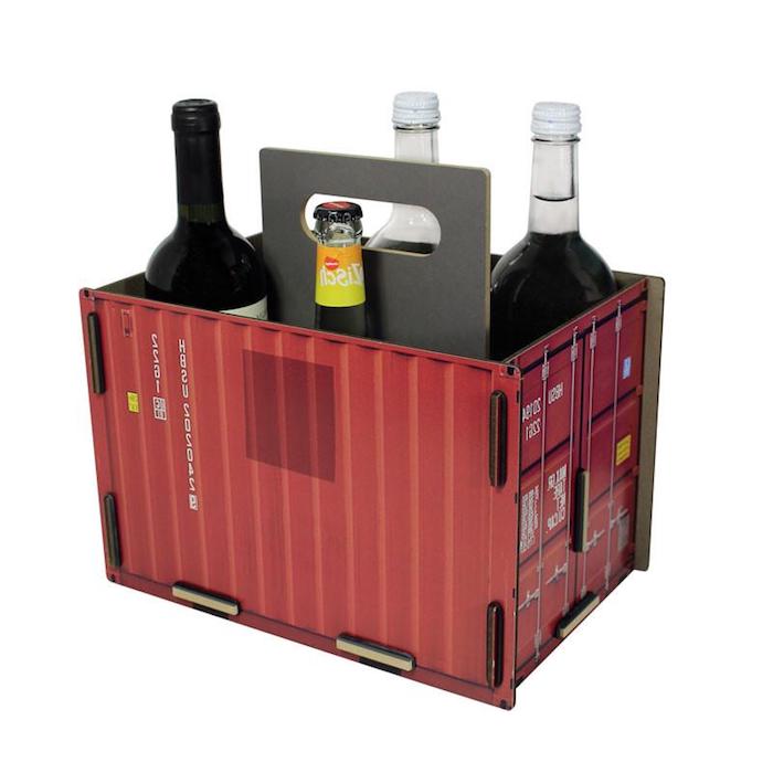 WERKHAUS Container Bottle Carrier 工業風貨櫃飲料置物箱 (共2色)
