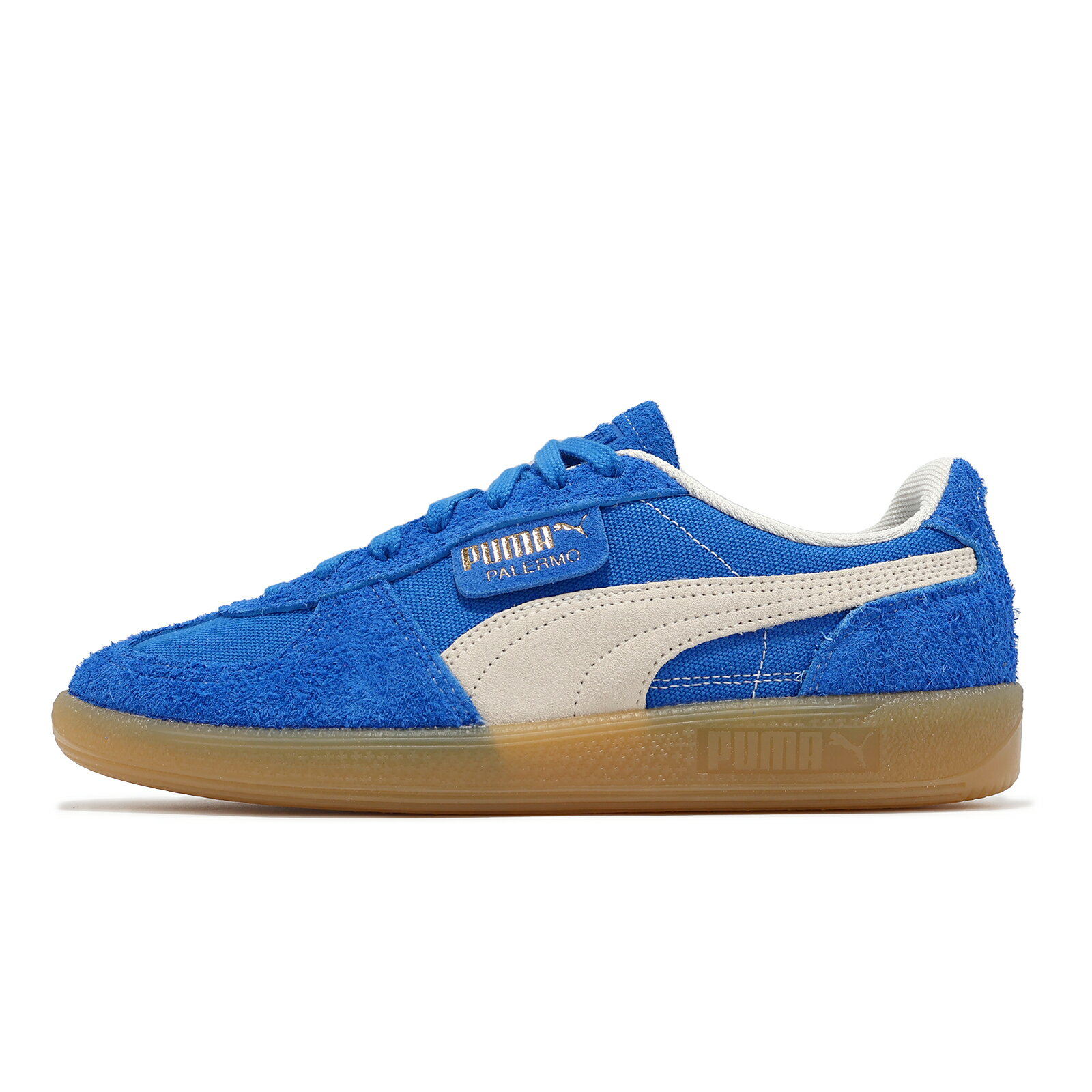 Puma 德訓鞋 Palermo Vintage 男鞋 女鞋 藍 米白 麂皮 復古 休閒鞋 ROSE著用款