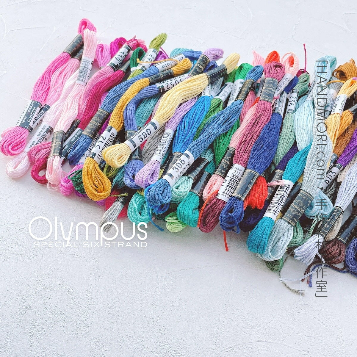 手作森林 Olympus 25番刺繡線【60入特惠賣場】純棉繡線 十字繡 法國刺繡 戳戳繡 25號繡線 3