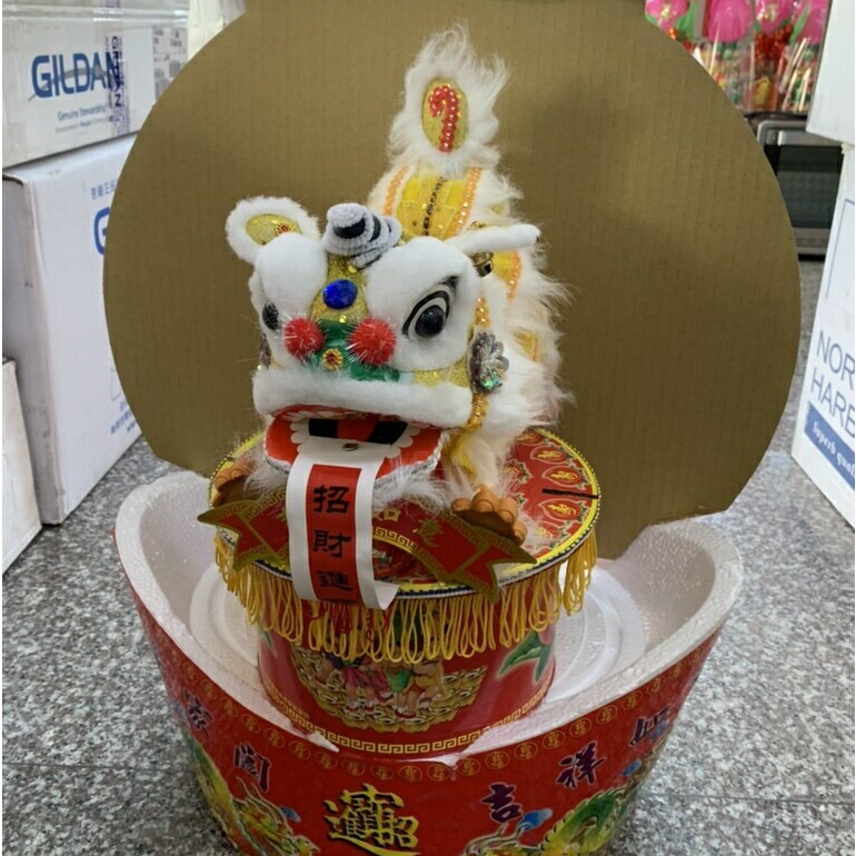 DIY 桌上型祝壽元寶獅 空座材料