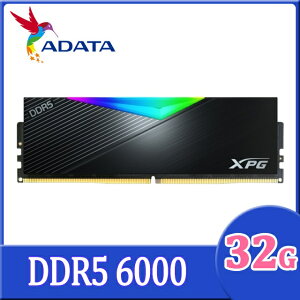【hd數位3c】威剛 單條32GB DDR5 6000 XPG Lancer RGB/CL30 黑【具XMP、EXPO參數】【下標前請先詢問 有無庫存】