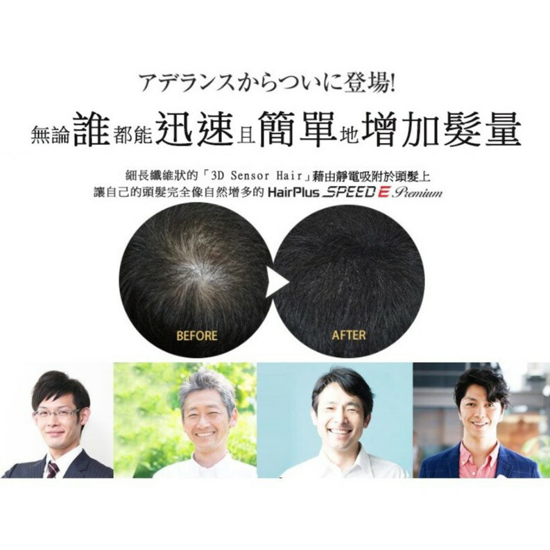 【台灣限定買二送一優惠】 SPEED E 速髮樂 增髮粉 髮際線粉 增髮纖維 補髮量 30g x3│愛德蘭絲官方旗艦店 1