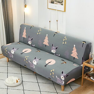 網紅沙發床套罩萬能全包套四季通用沙發套簡易折疊沙發床套無扶手