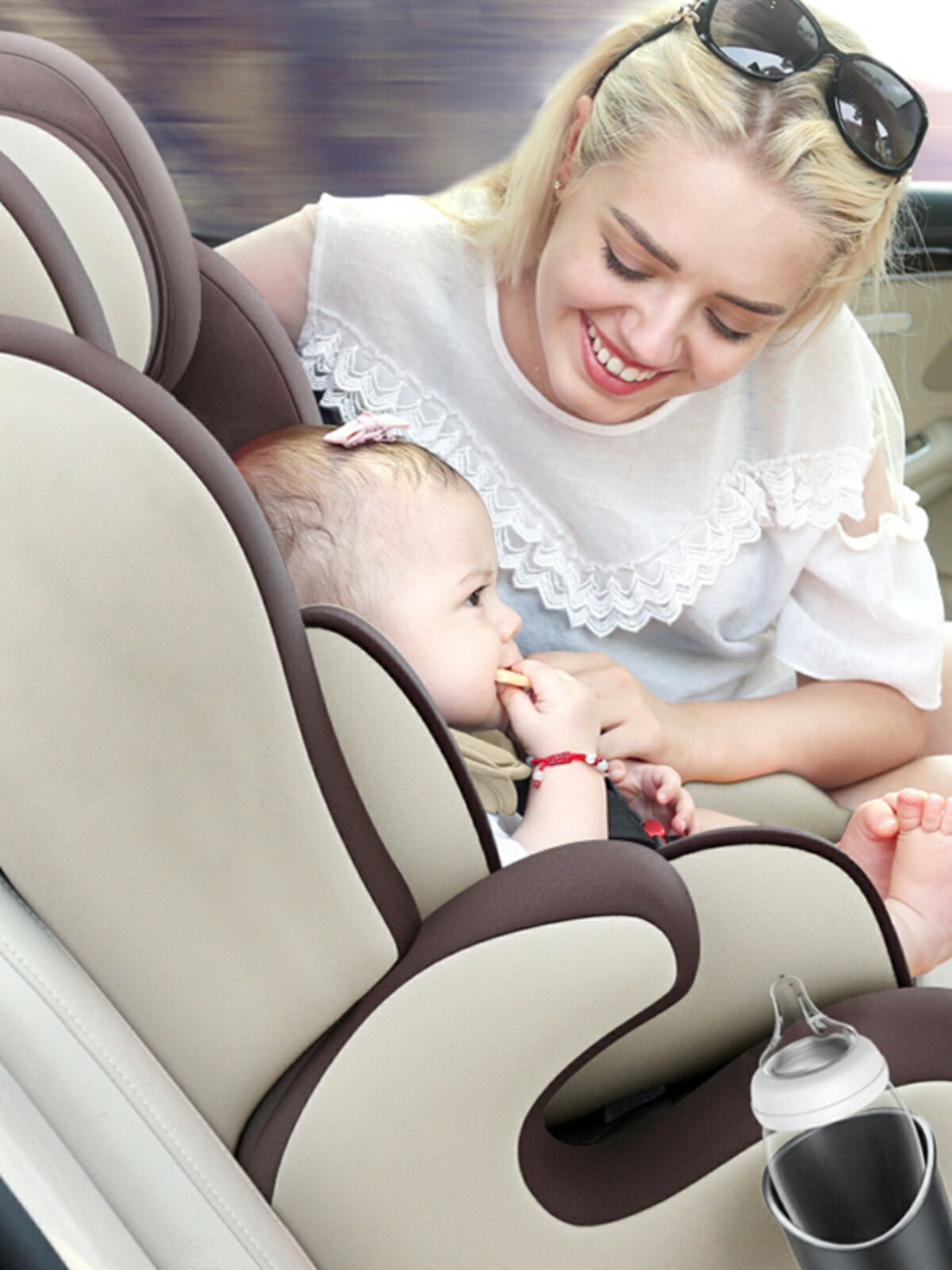 兒童安全座椅車載簡易嬰兒寶寶可躺汽車用新生兒0-2-3-4-12歲通用