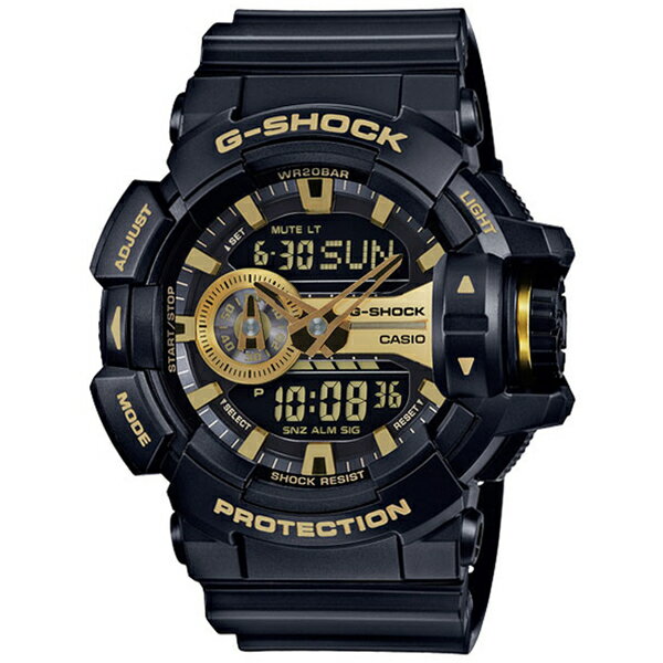 CASIO 卡西歐 G-SHOCK大型錶冠金屬運動腕錶(GA-400GB-1A9DR)-51mm【刷卡回饋 分期0利率】【APP下單4%點數回饋】