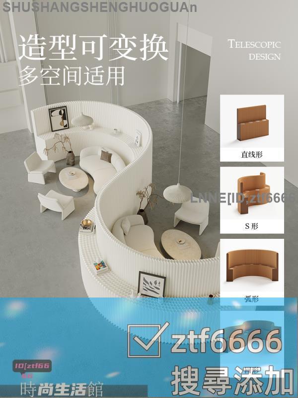 免運 可開發票 屏風隔斷置物架 辦公室客廳可折疊 移動 玄關擋板隔板餐廳圍欄