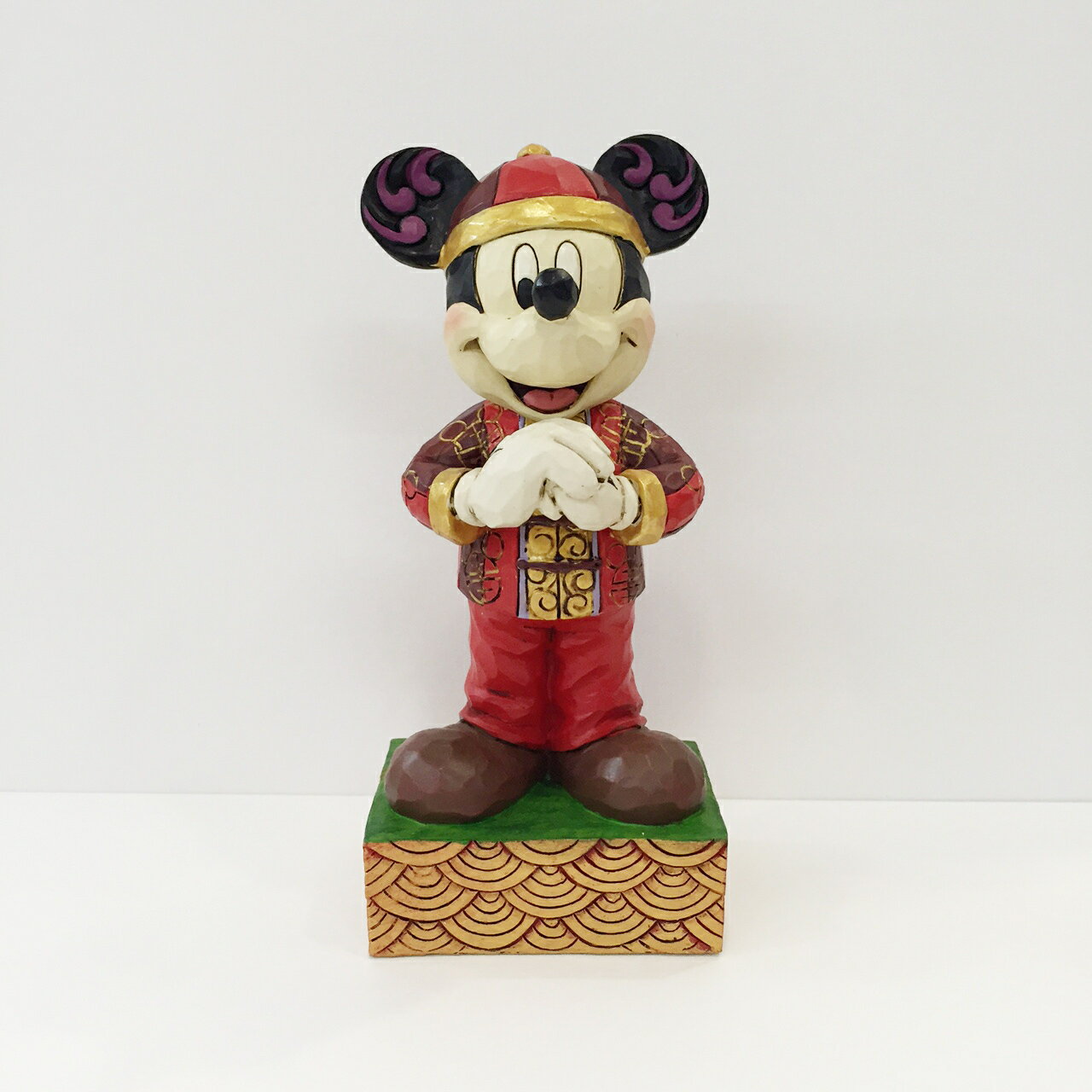 【震撼精品百貨】Disney 迪士尼 Enesco精品雕塑-迪士尼米奇中國新年塑像【共1款】 震撼日式精品百貨