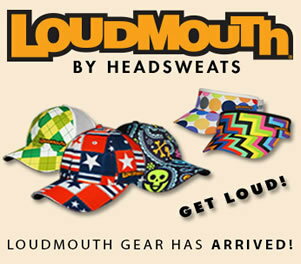 Loudmouth 高爾夫中空帽 (迪斯可球) 3