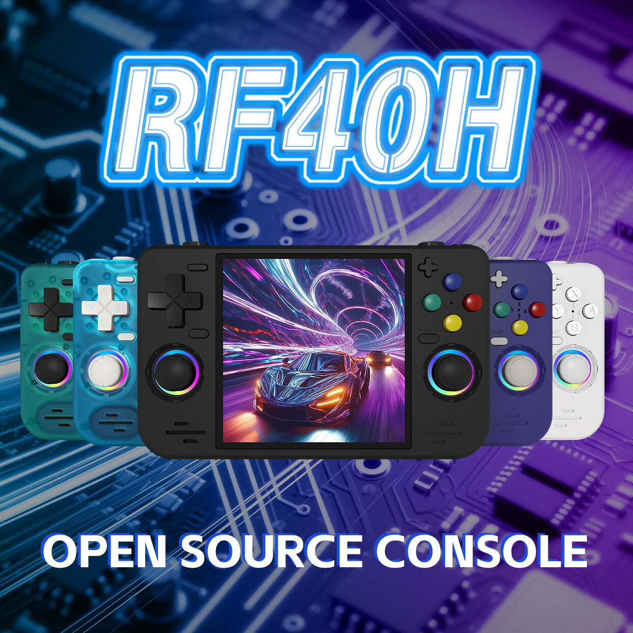 2026年新款RF40H上市4寸高清屏自帶WIFI可聯機對打帶震動戰神PSP【北歐居家生活】