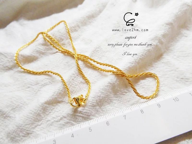 316L鋼鍊-星穗 白鋼鍊子 316L醫療級白鋼 晶晶工坊-love2hm 3