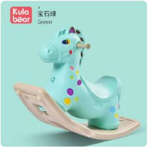 台灣現貨 搖搖馬 家用室內加厚小木馬一周歲大人可坐騎馬玩具車