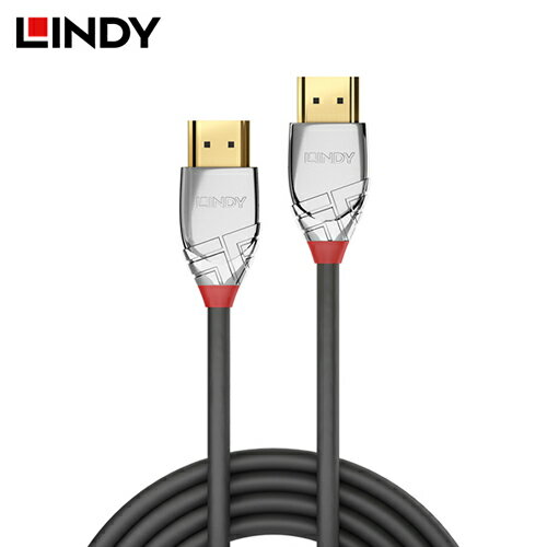 【LINDY 林帝】CROMO LINE HDMI 2.0(Type-A) 公 to 公 傳輸線 3m (37873)【三井3C】