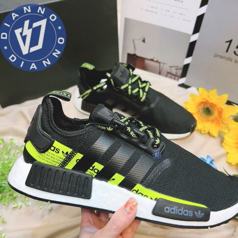 帝安諾-實體店面 ADIDAS ORIGINALS NMD R1 限定 黑綠 黑 綠 熱賣款 FV5510 0