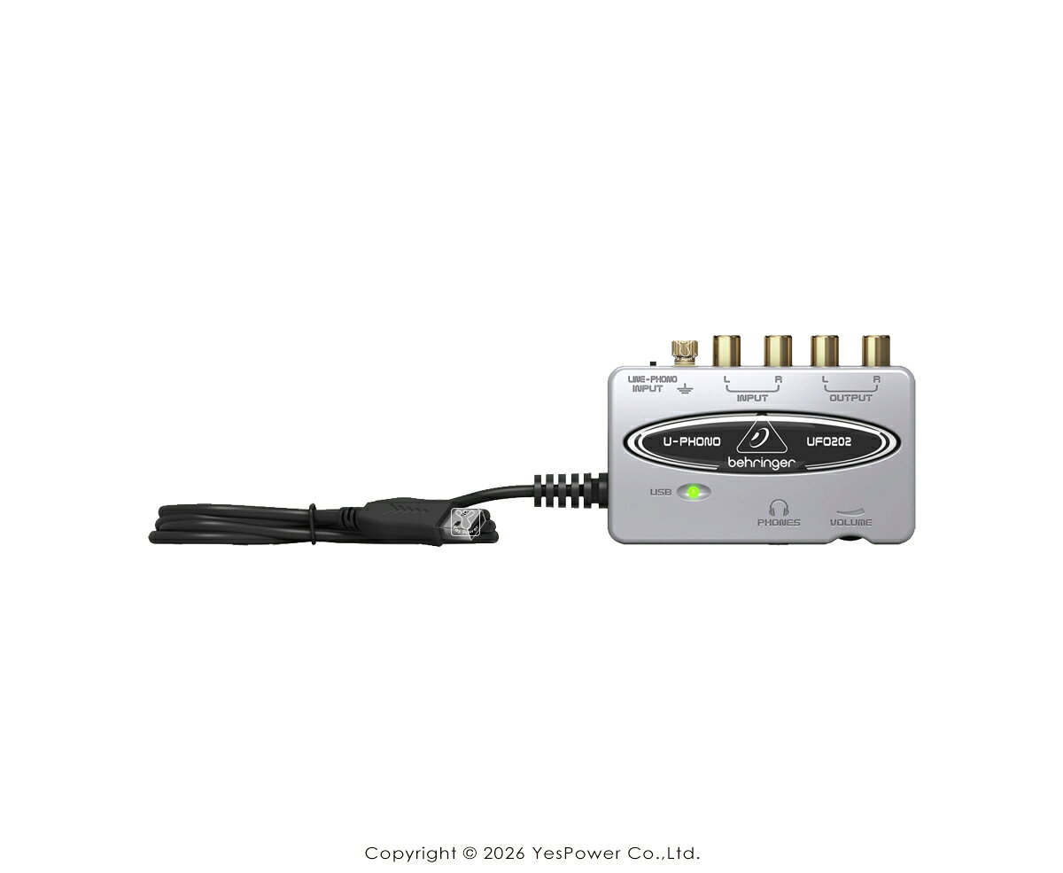 UFO202 Behringer耳朵牌 USB錄音介面