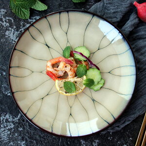 日式和風高檔窯變釉陶瓷壽司盤子日料盤餐盤菜盤點心盤餐廳