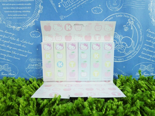【震撼精品百貨】Hello Kitty 凱蒂貓~便利貼~粉蘋果【共1款】