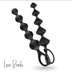 德國Satisfyer Love Beads後庭拉珠 (2入) 黑色