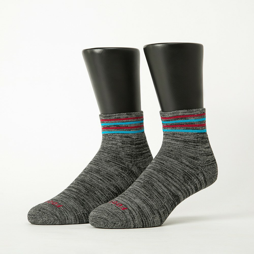 FOOTER 極地探險家運動輕壓力襪 除臭襪 運動襪 襪子 短筒襪(男-ZH17)
