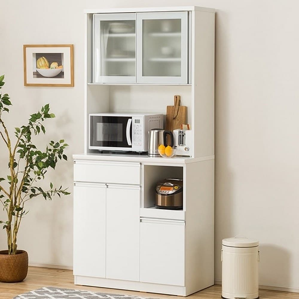 ◎組合式櫥櫃 RESUME 90AG-S TH-R WH NC TW NITORI宜得利家居