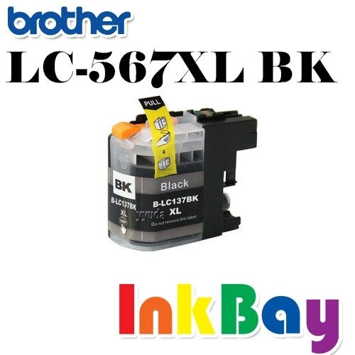 BROTHER LC567XL黑 相容墨水匣LC567/LC567XL 適用：MFC-J2310