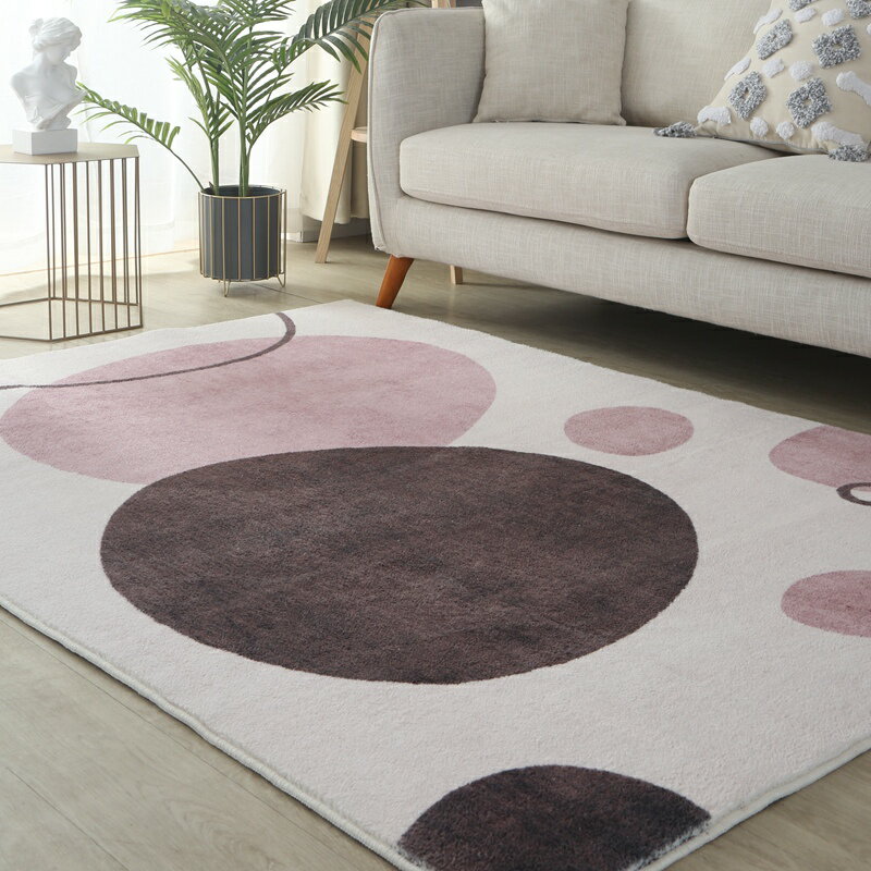 仿羊絨地毯客廳輕奢北歐現代簡約臥室床邊毯沙發家用茶幾地毯高端