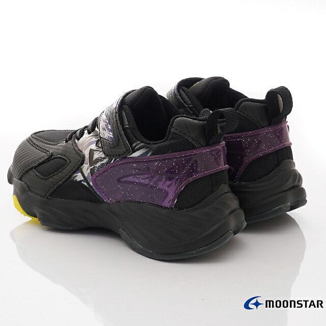 ★過年特賣★日本月星Moonstar機能童鞋炫技者-旋風系列寬楦耐磨運動鞋款SK00156黑(中大童段) 5