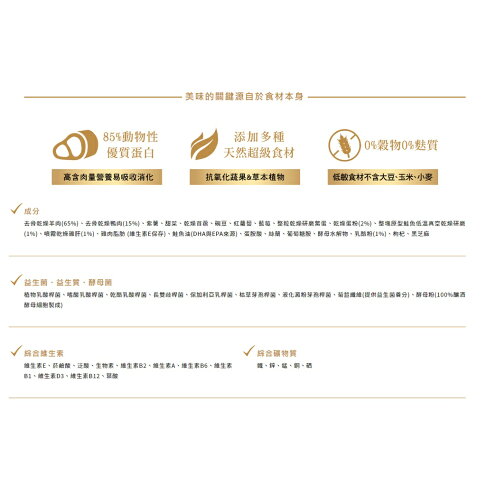 免運🚛【加碼送潔牙固齒麗🌝】阿提拉 健康無穀犬糧 羊肉+紫薯+鴨肉 全齡犬適用 無穀飼料 狗狗飼料 天然飼料 台灣製造 3