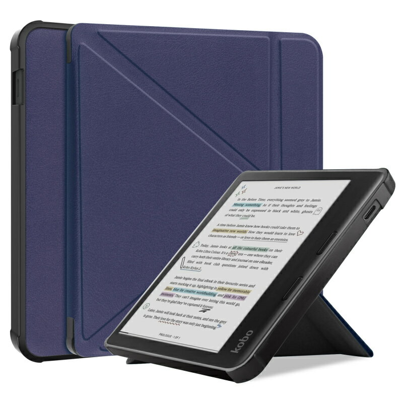 適用樂天KOBO Libra Colour電子書保護套2024款7英寸全包邊TPU軟保護殼