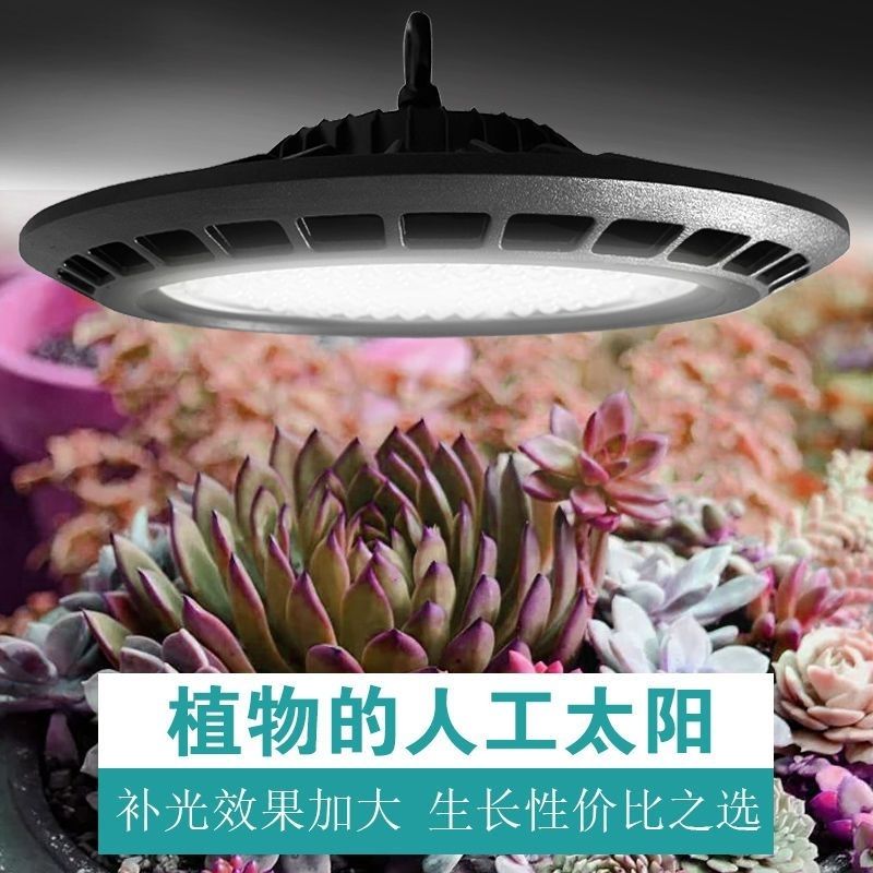 免運 可開票 生長燈 植物生長燈 補光燈 燈管 100W全光譜LED植物生長燈大棚花卉綠植月季多肉室內種植補光燈